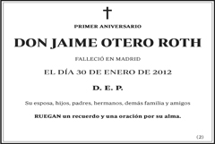 Jaime Otero Roth